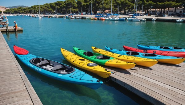 La location de kayak à Hyères pour découvrir la mer
